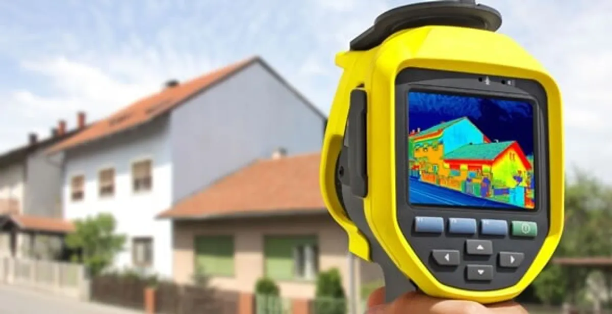 home energy audit service performing exterior thermal inspection to identify energy loss in Green Bay, WI