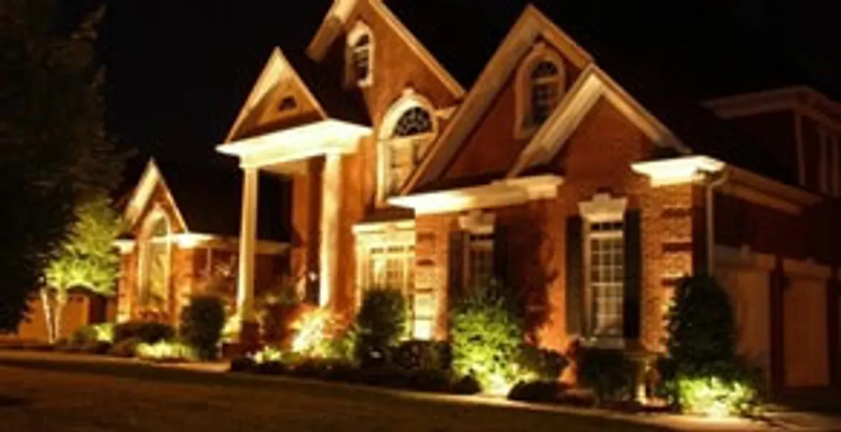 landscape lighting installation services enhancing residential exterior lighting in Green Bay, WI
